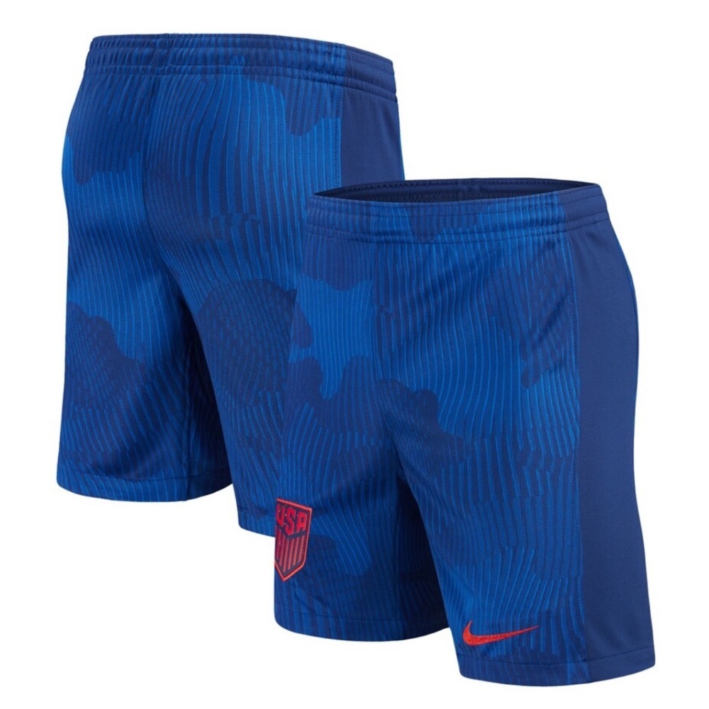 USMNT Nike 2023/24 Away Stadium Performance Shorts - Royal - Large